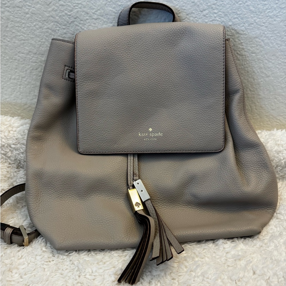 Kate Spade leather backpack